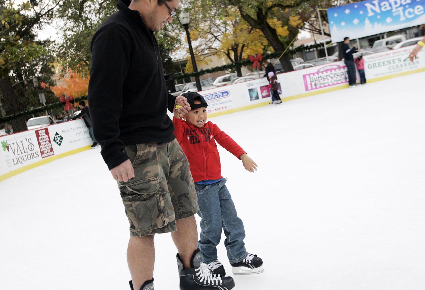 Napa on Ice opens to the public